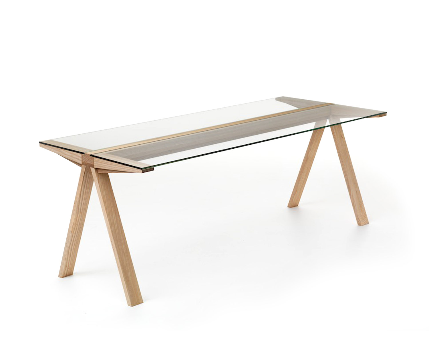 Valsecchi 1918 Tisch Traverso B200cm Glas