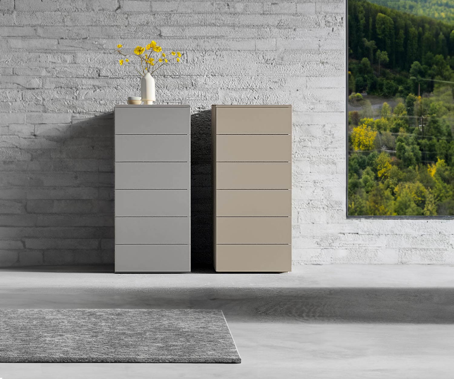 Livitalia Atena high chest of drawers Livitalia Atena high chest of drawers