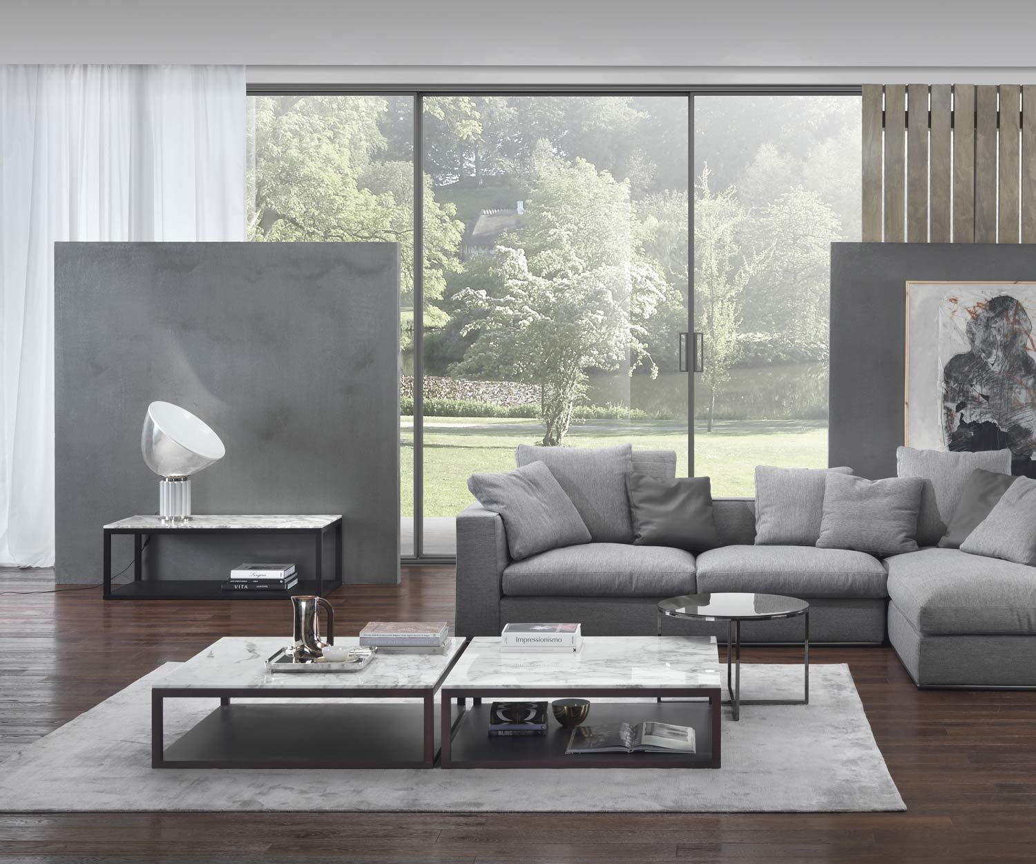 Exklusiver Giulio Marelli Design Couchtisch Stone B 95x95 Carrara Marmor Tischplatte Exklusiver Giulio Marelli Design Couchtisch Stone B 95x95 Carrara Marmor Tischplatte