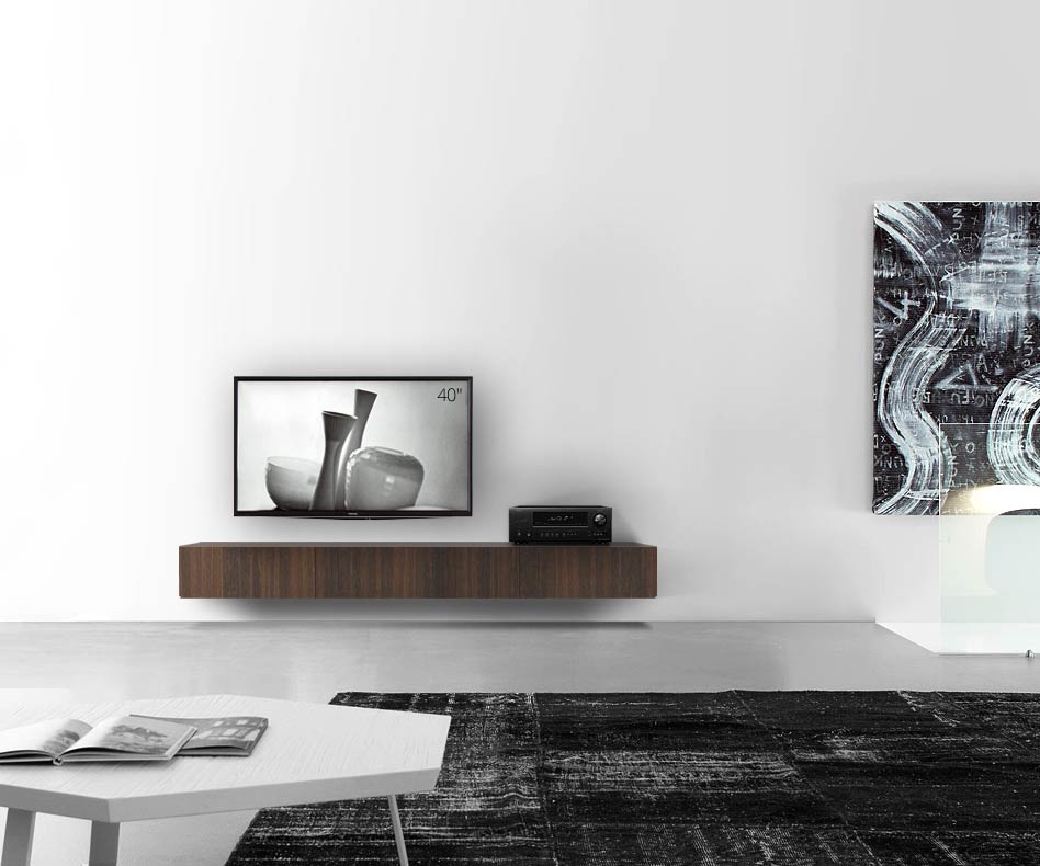 Livitalia Holz Design Lowboard Konfigurator Wand 210 cm 24 cm 56 cm Eiche braun Livitalia Holz Design Lowboard Konfigurator Wand 210 cm 24 cm 56 cm Eiche braun