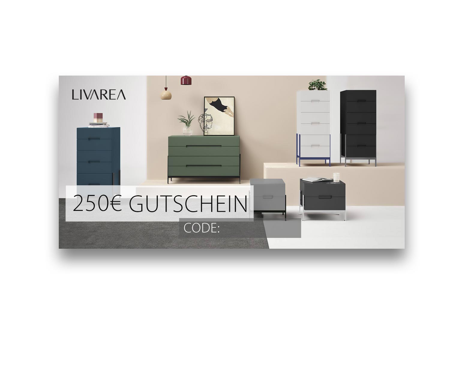 250€ Livarea Geschenkgutschein