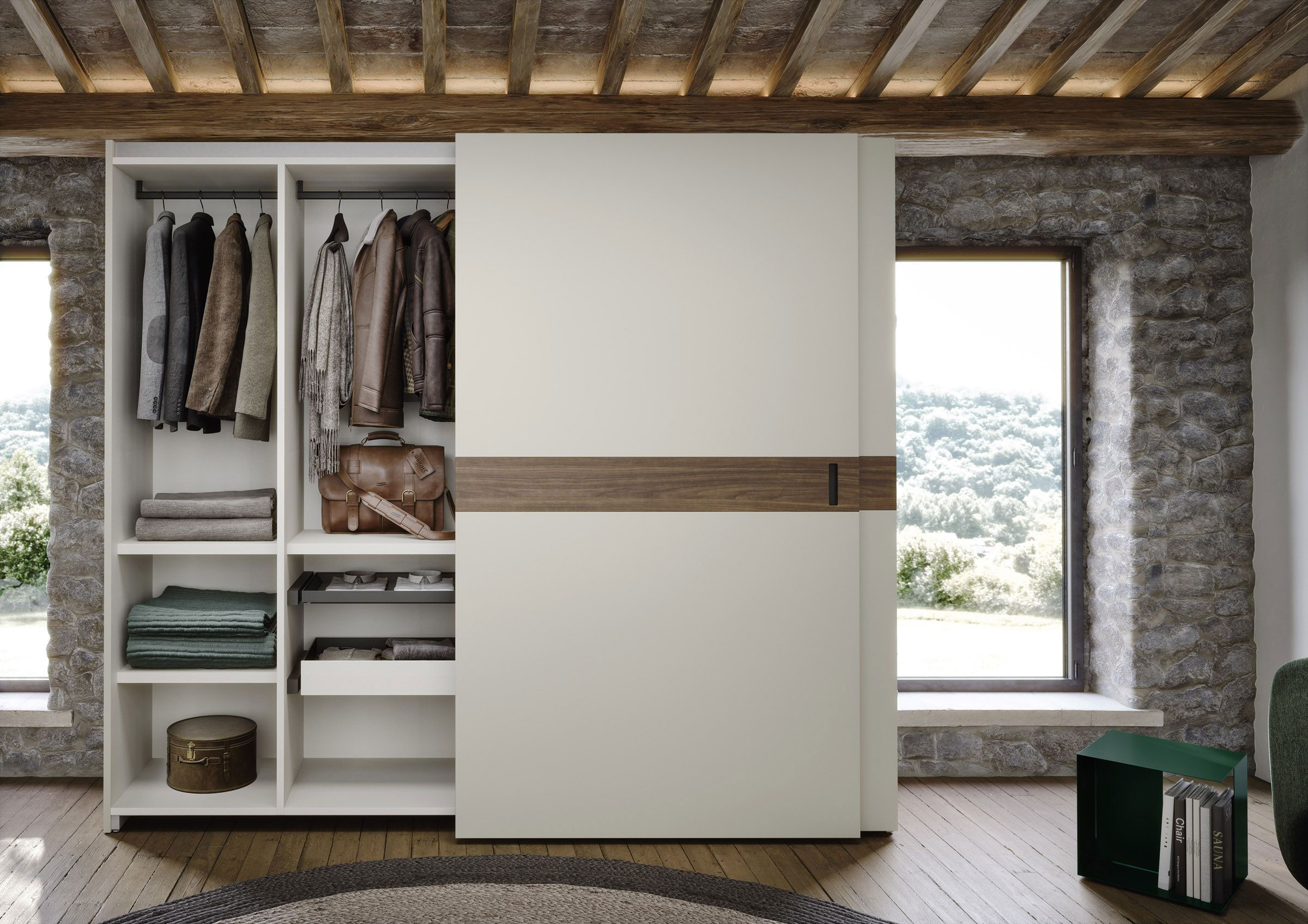 Schiebetueren kleiderschrank mehr platz ordnung einrichten