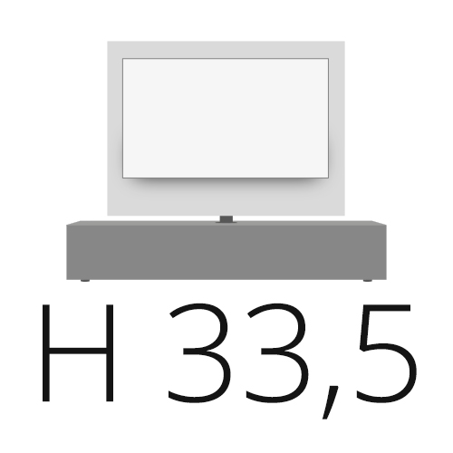 H 33,5 cm