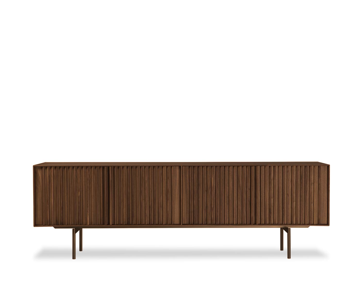 al2 ka bera 003 A Design sideboard carcass finished with walnut al2 ka bera 003 A Design sideboard carcass finished with walnut