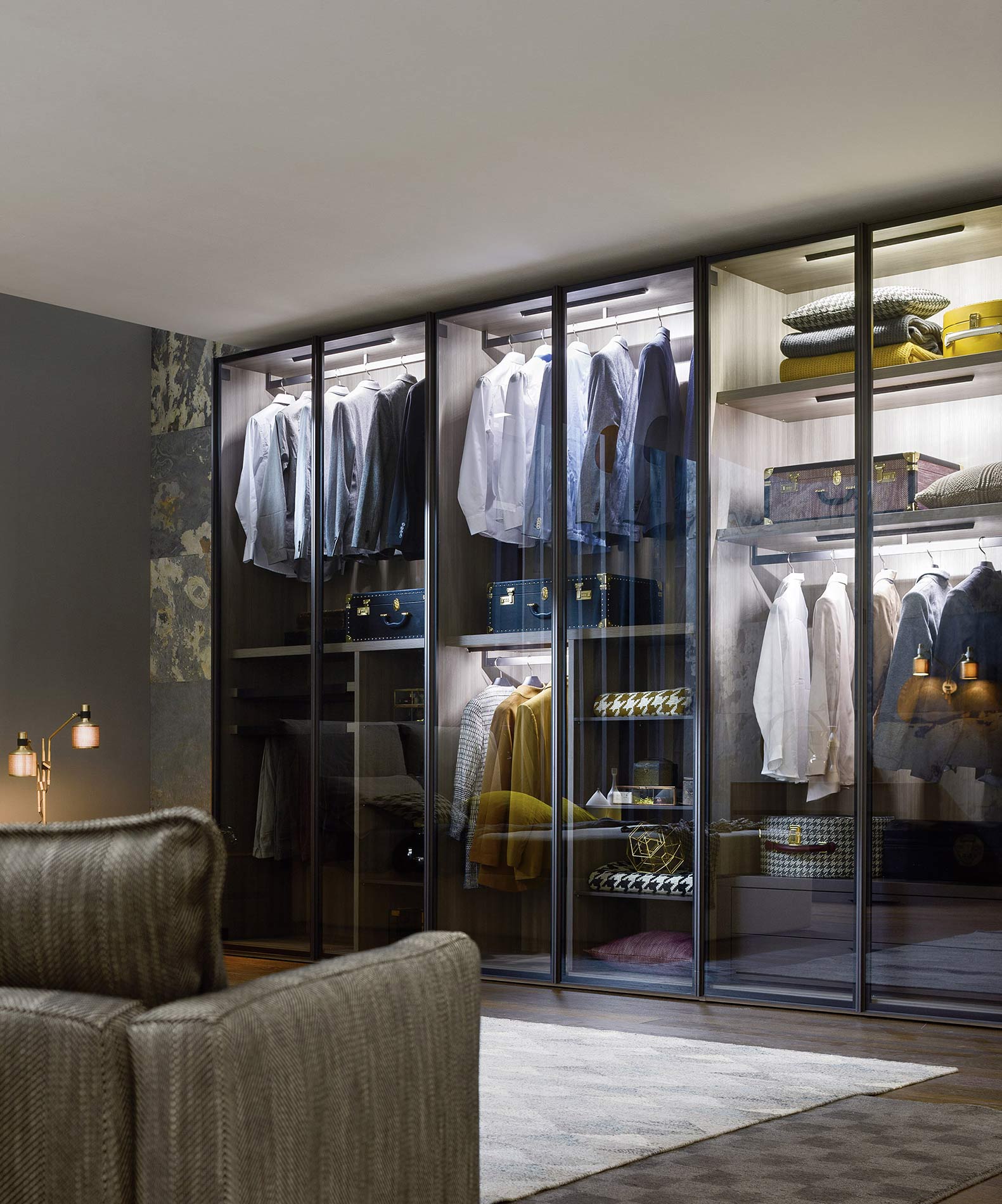 Design Glastueren Kleiderschrank Design Glastueren Kleiderschrank