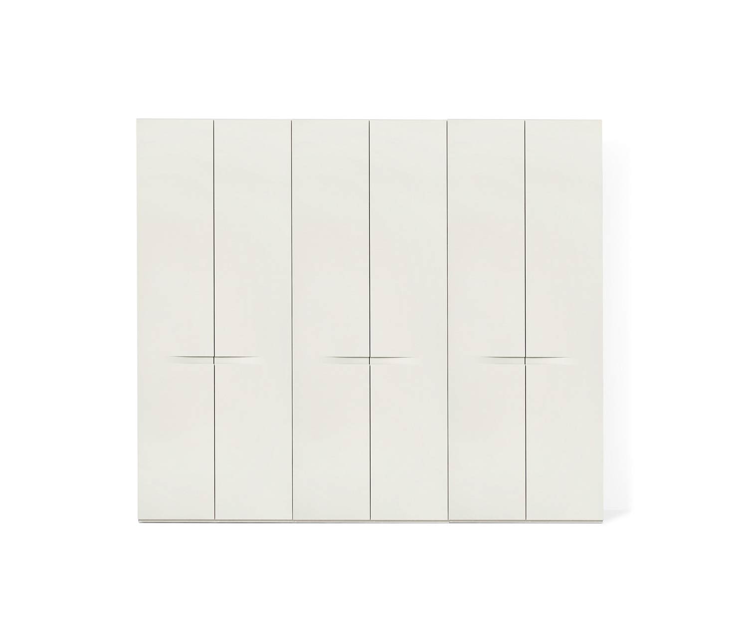 Exklusiver Livitalia Design Kleiderschrank Vela in Hellgrau Exklusiver Livitalia Design Kleiderschrank Vela in Hellgrau