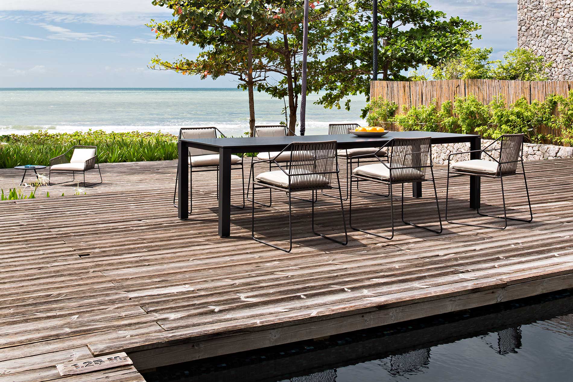 Edelstahl Seil Outdoor Gartenmoebel