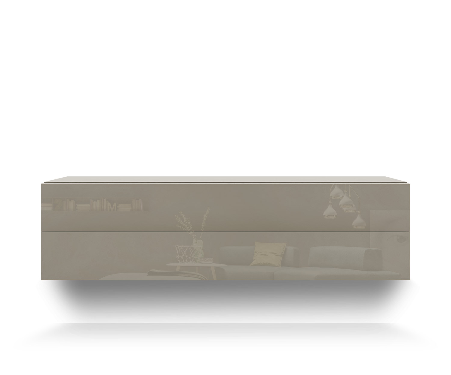 Novamobili Hängekommode Easy 2er B128 sand433