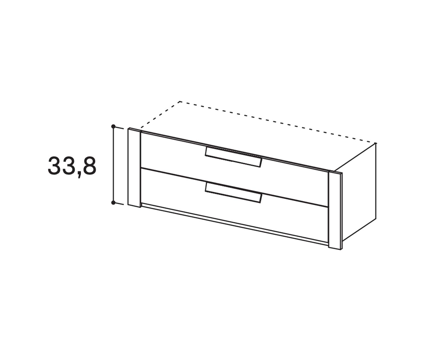 Novamobili Kleiderschrank Zubehör Armadi 2er Schubladen Novamobili Kleiderschrank Zubehör Armadi 2er Schubladen