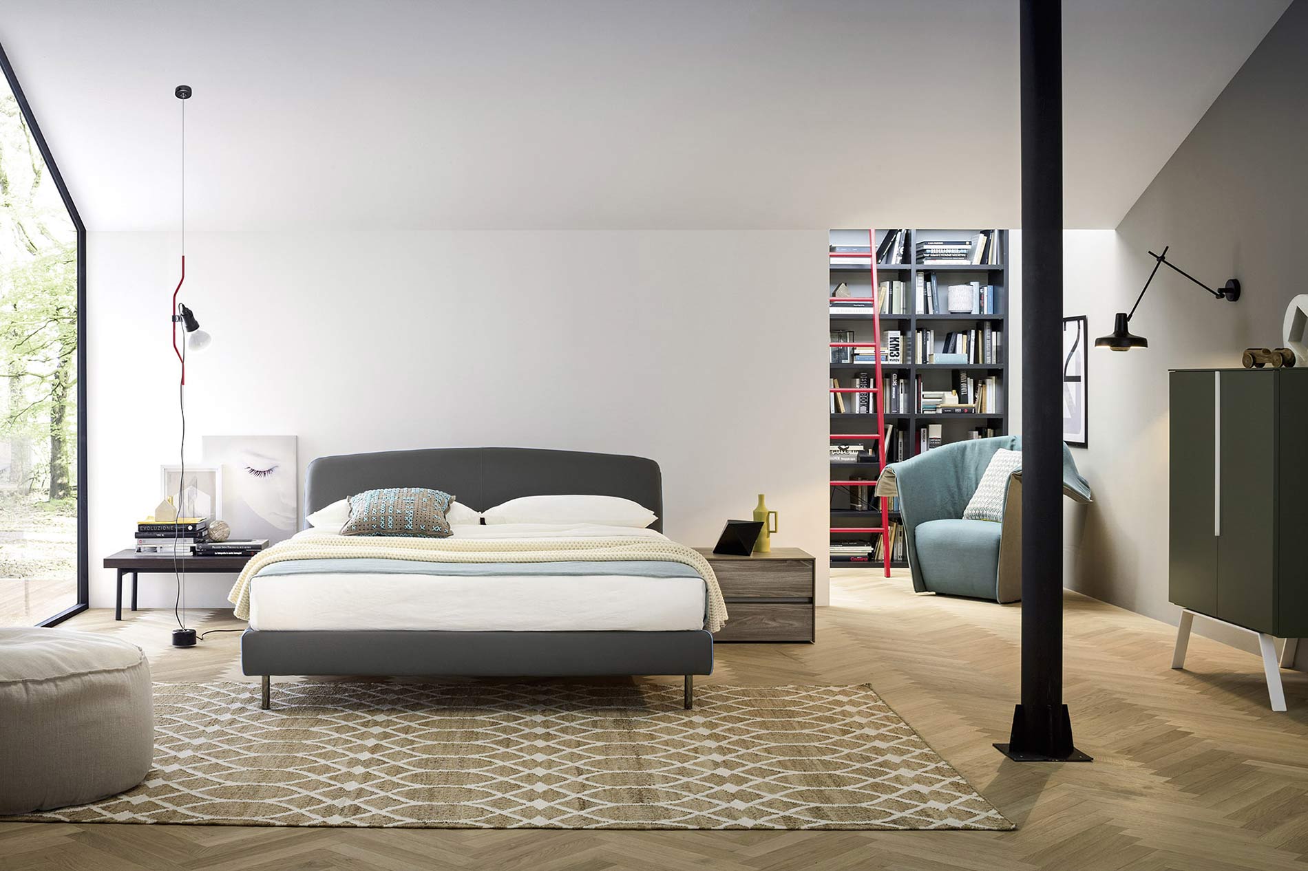 Retro Design Schlafzimmer