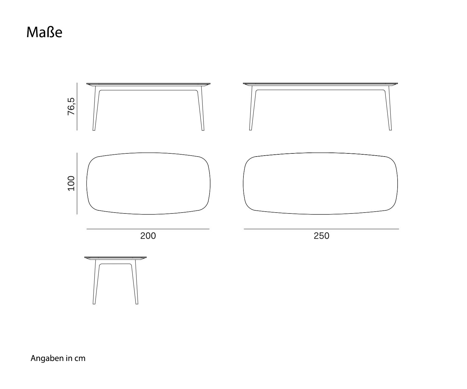 Novamobili Hanami table sketch dimensions Novamobili Hanami table sketch dimensions