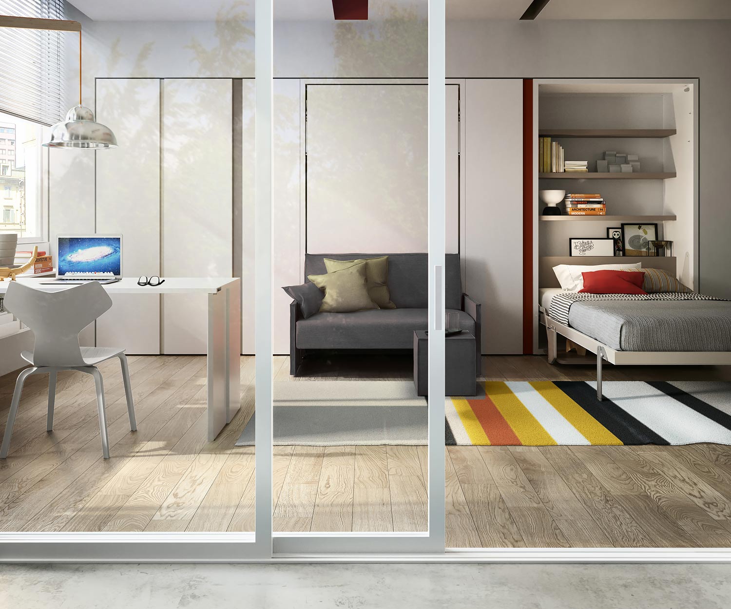 Designer glass cabinet modern with lighting leds and 4 drawers storage space Designer glass cabinet modern with lighting leds and 4 drawers storage space