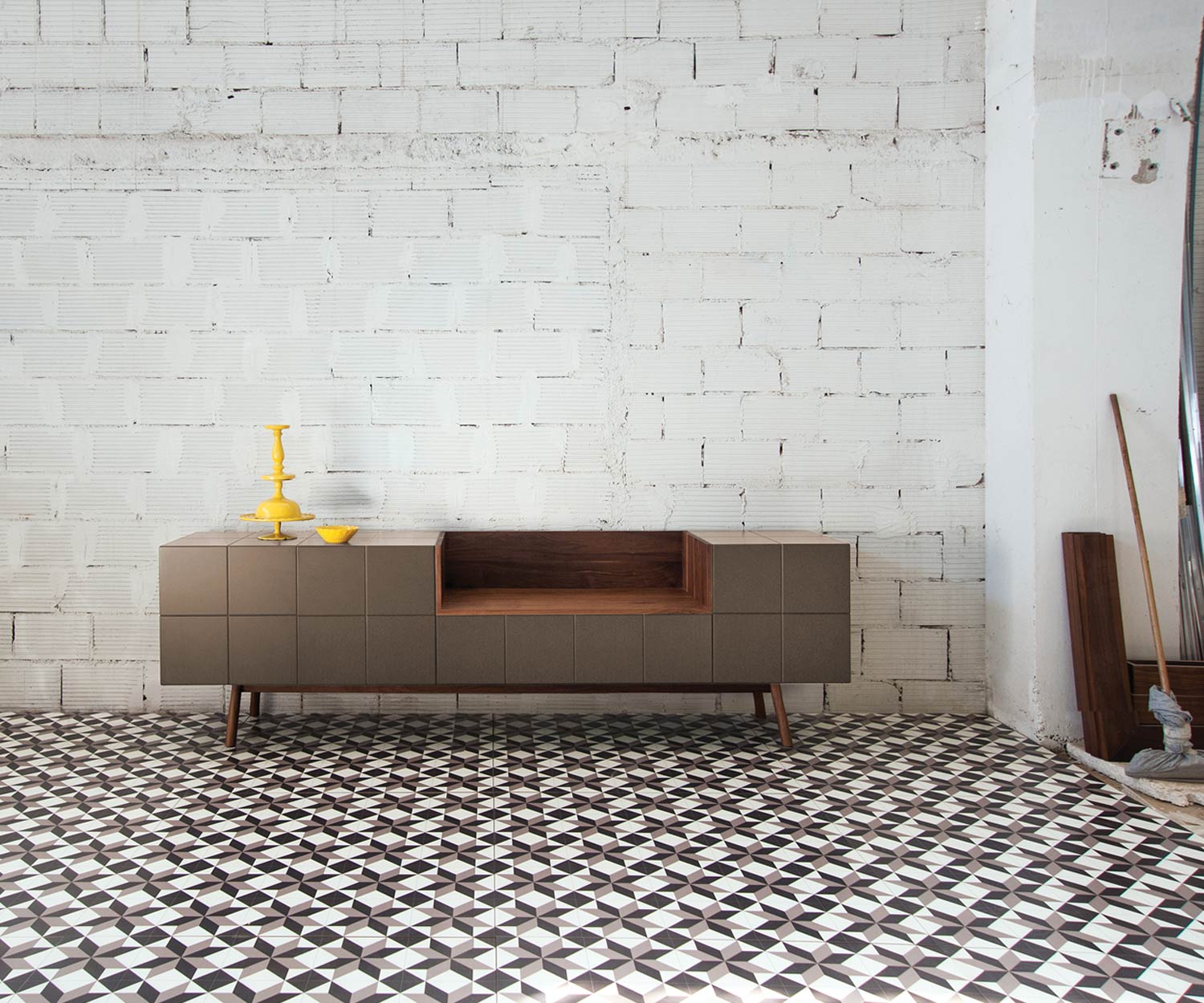 Beige-coloured al2 Design sideboard MOS I KO 003 A Beige-coloured al2 Design sideboard MOS I KO 003 A