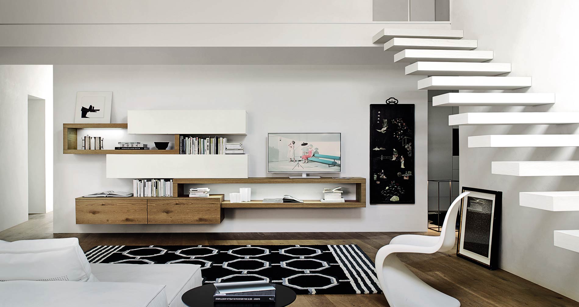 Haengede TV board wall unit