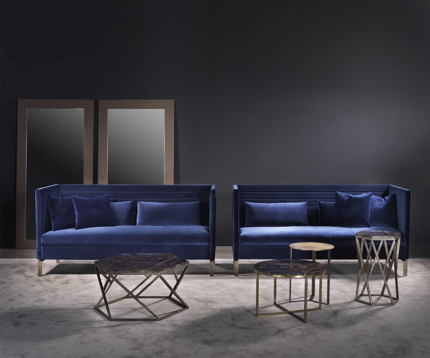 Modernes Marelli Design Sofa für Aufenthaltsraum Lounge
