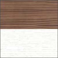 Walnut white (similar to RAL9003))