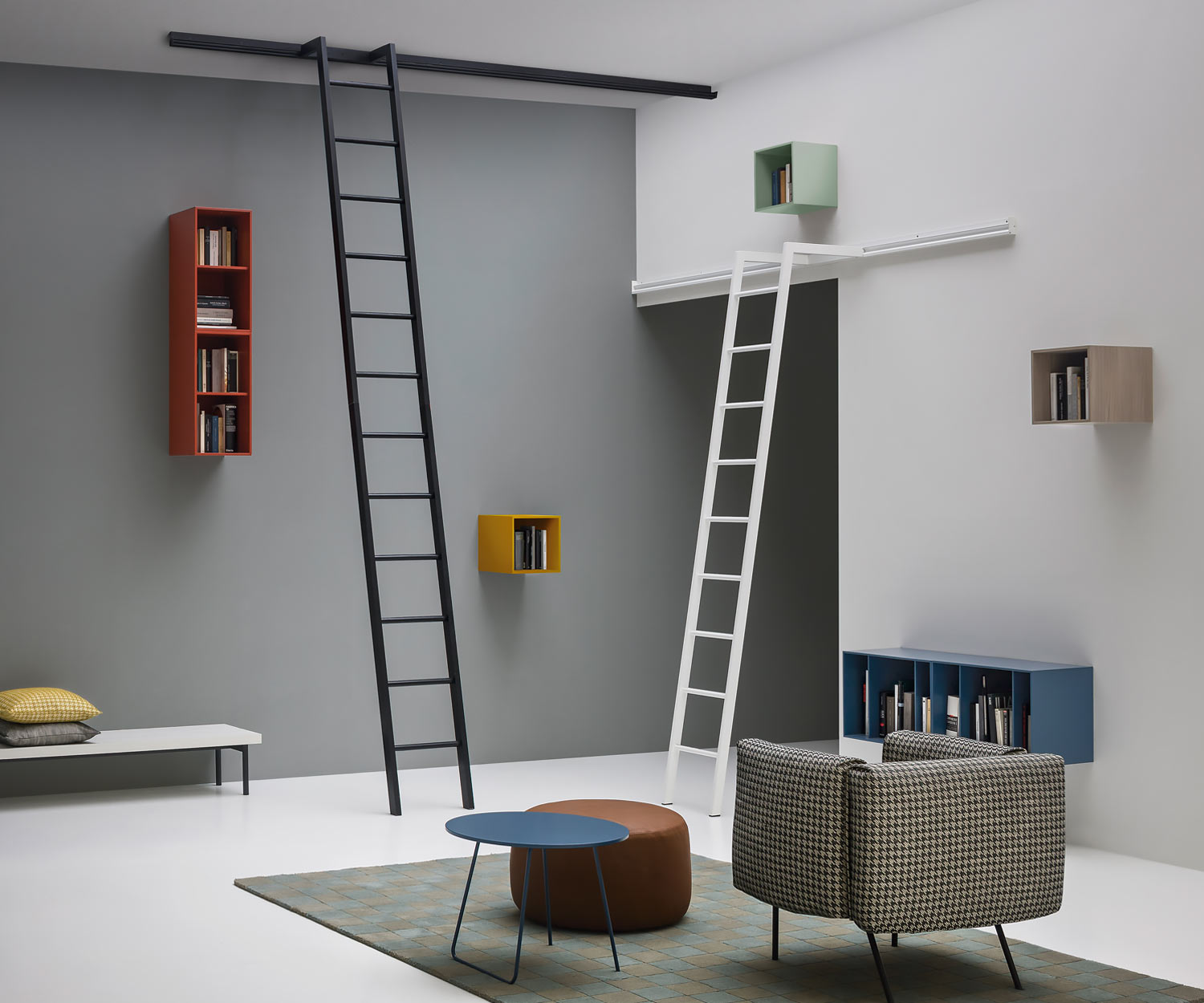 Novamobili Nest Wandregal offen