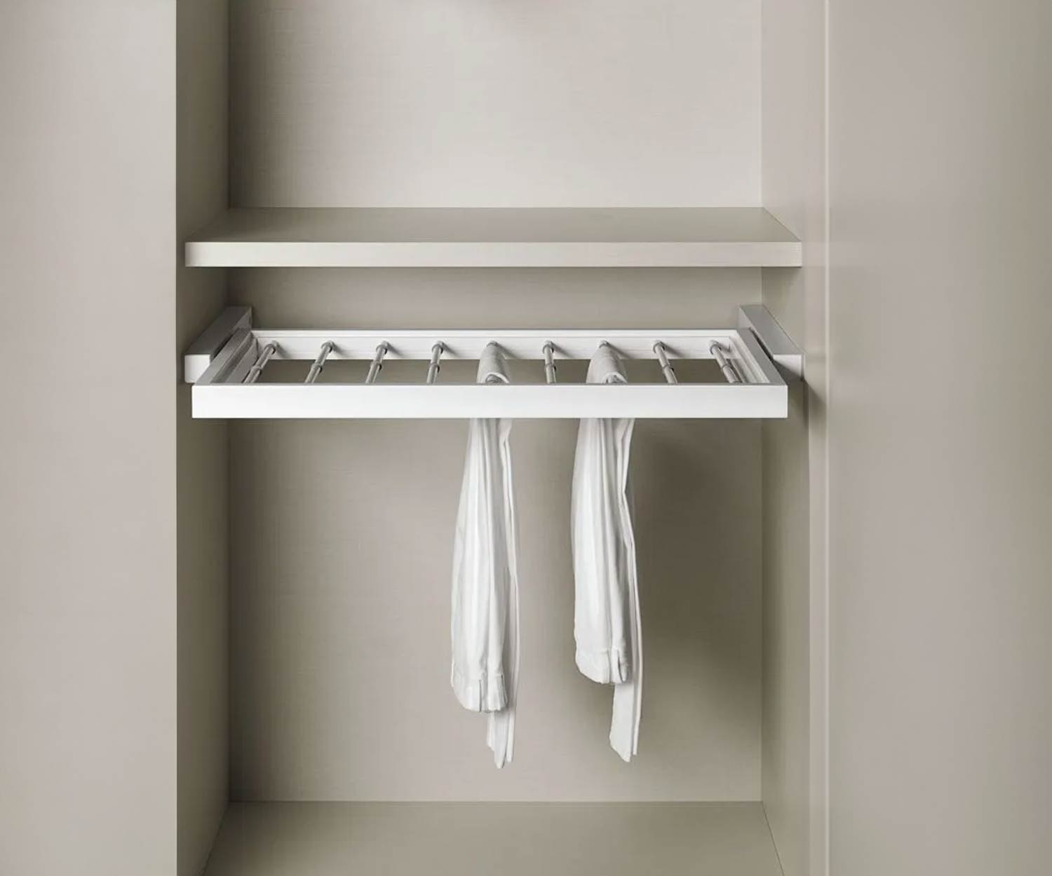 Wardrobe accessories Armadi pull-out trouser rail