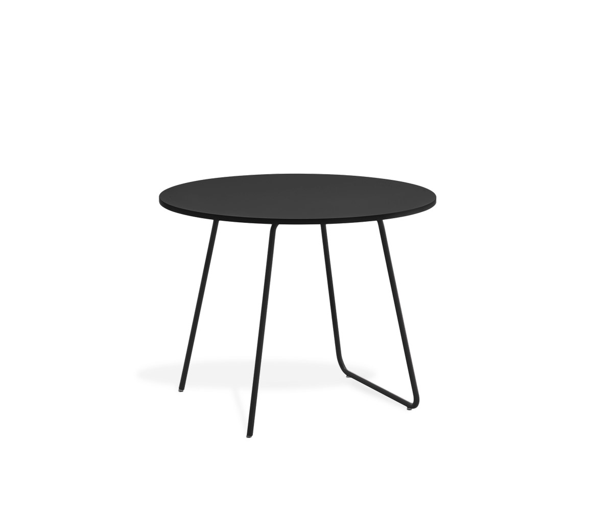 Novamobili Beistelltisch Orbis Ø 60cm matt schwarz318 Novamobili Beistelltisch Orbis Ø 60cm matt schwarz318