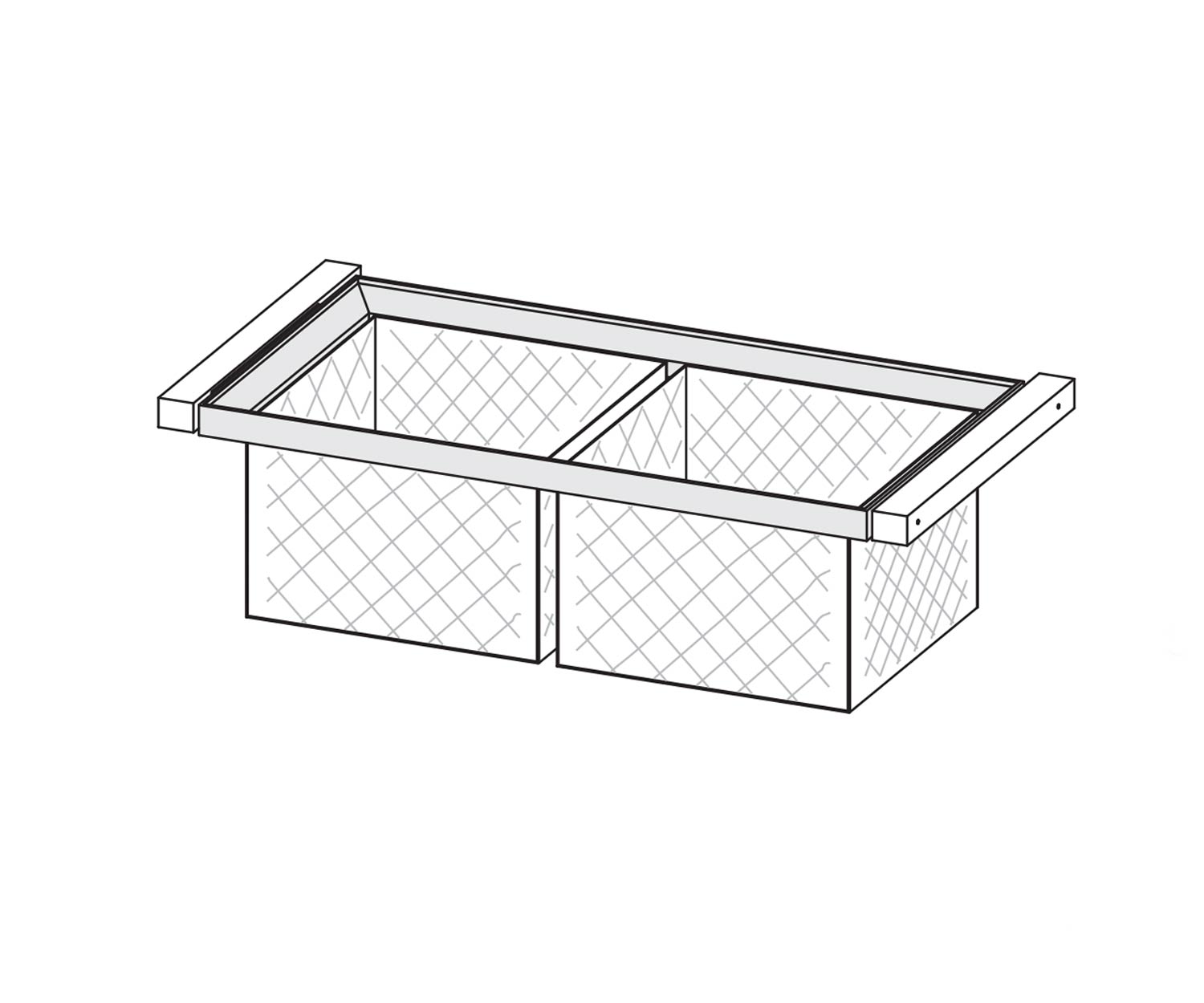 Novamobili Kleiderschrank Zubehör Armadi Ausziehkörbe Stoff Novamobili Kleiderschrank Zubehör Armadi Ausziehkörbe Stoff