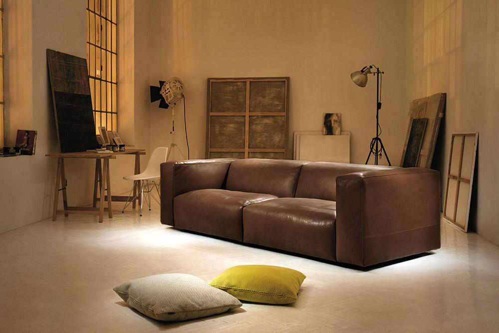Das Prostoria Cloud Leder Sofa ist ein Traum.
