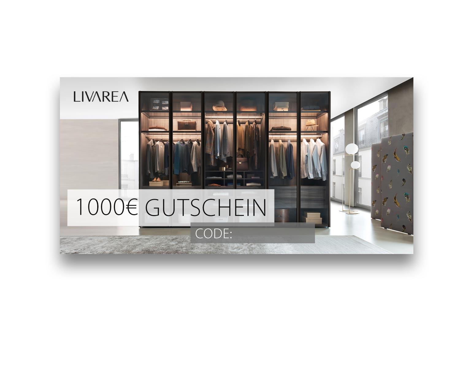 1000€ Livarea Gift voucher 1000€ Livarea Gift voucher