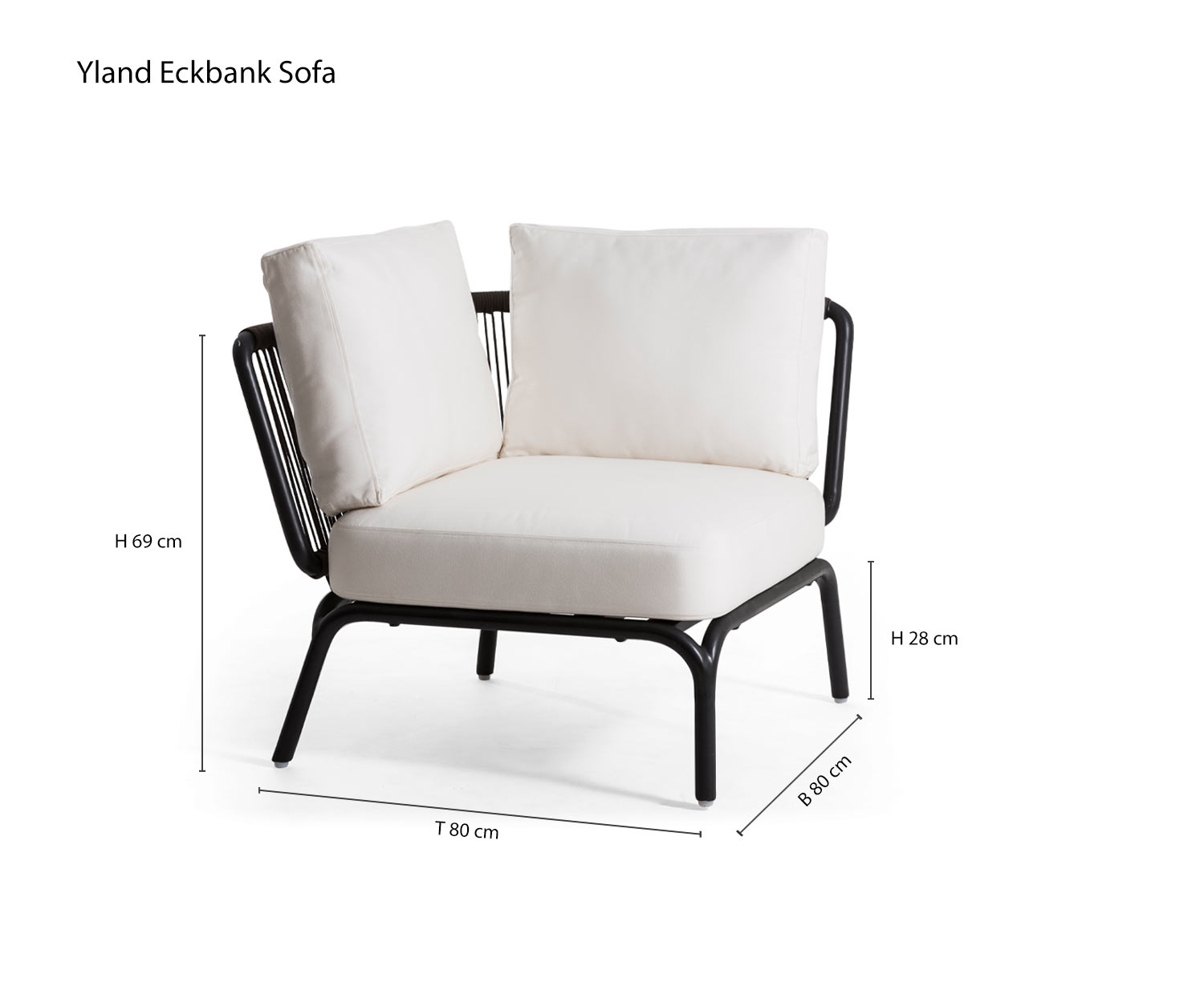 Designer corner bench sofa Yland from Oasiq Sizes Sizes sketch Dimensions Designer corner bench sofa Yland from Oasiq Sizes Sizes sketch Dimensions
