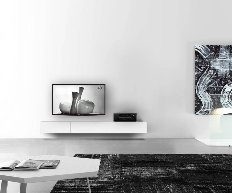 /Design Lowboard Wand B210 H25 5 matt weiss