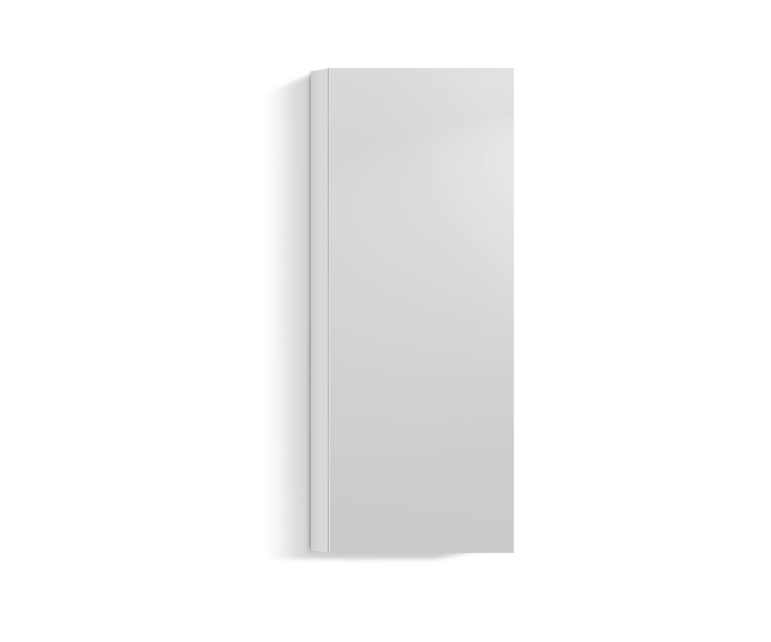 Design Wohnzimmer Hängeschrank Vertikal H160 B60 weiss300