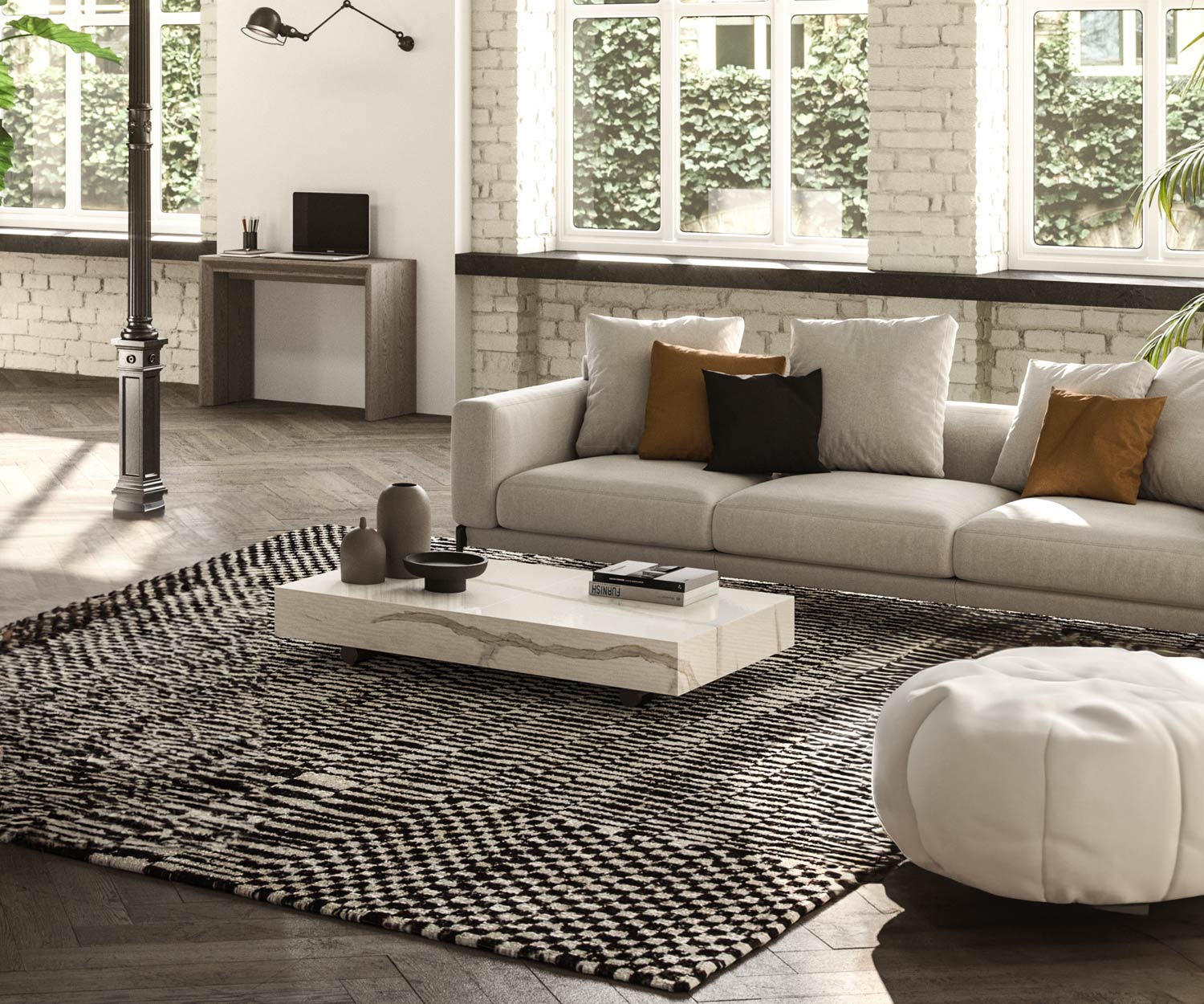Ozzio_Planet_Design Couchtisch T115 hoehenverstellbar und ausziehbar Ozzio_Planet_Design Couchtisch T115 hoehenverstellbar und ausziehbar