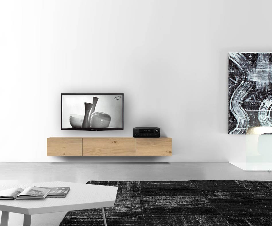 Livitalia Holz Design Lowboard Konfigurator Wand 210 cm 32 cm 56 cm Eiche hell Livitalia Holz Design Lowboard Konfigurator Wand 210 cm 32 cm 56 cm Eiche hell