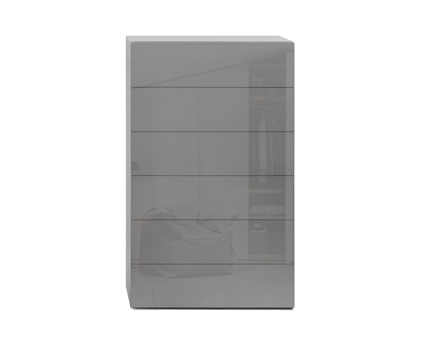Novamobili Kommode Easy 6er B64 hellgrau430