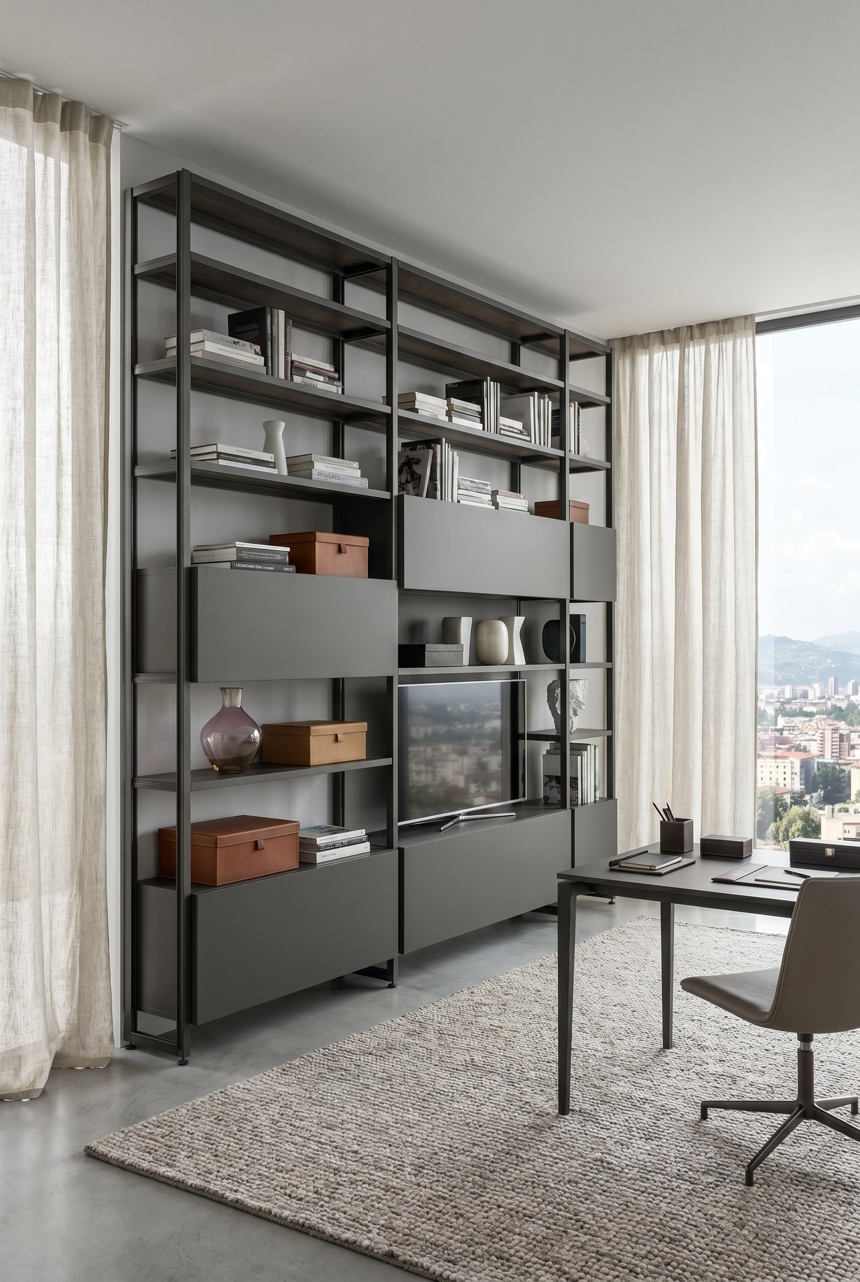 Eleganza Industriale con Strutture Metalliche