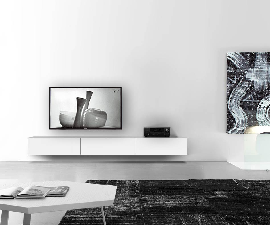 /Design Lowboard Wand B270 H33 5 matt weiss /Design Lowboard Wand B270 H33 5 matt weiss