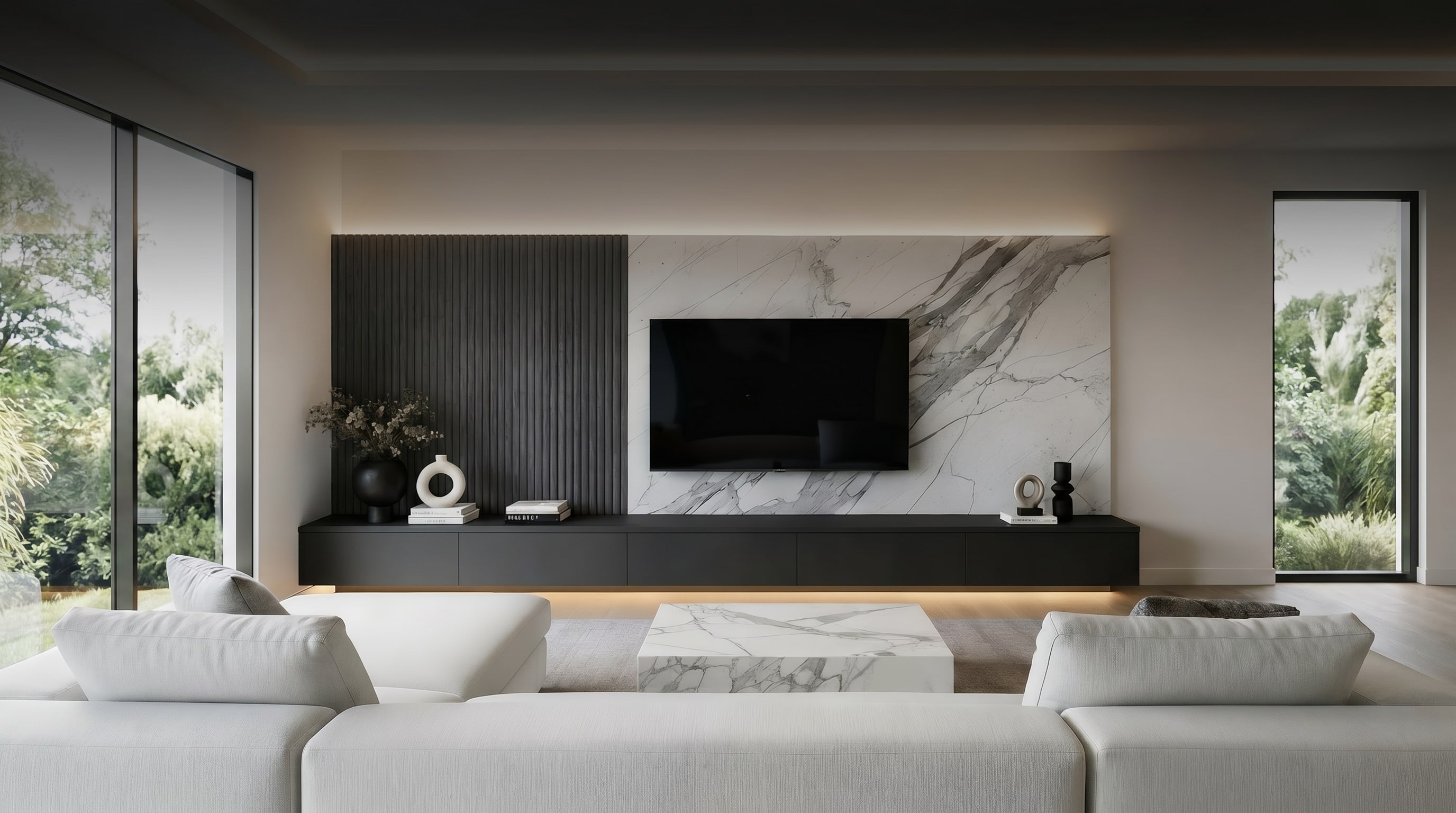 Wohnwand nach Maß: Warum Sie mit Standard-Sets Raum verschenken