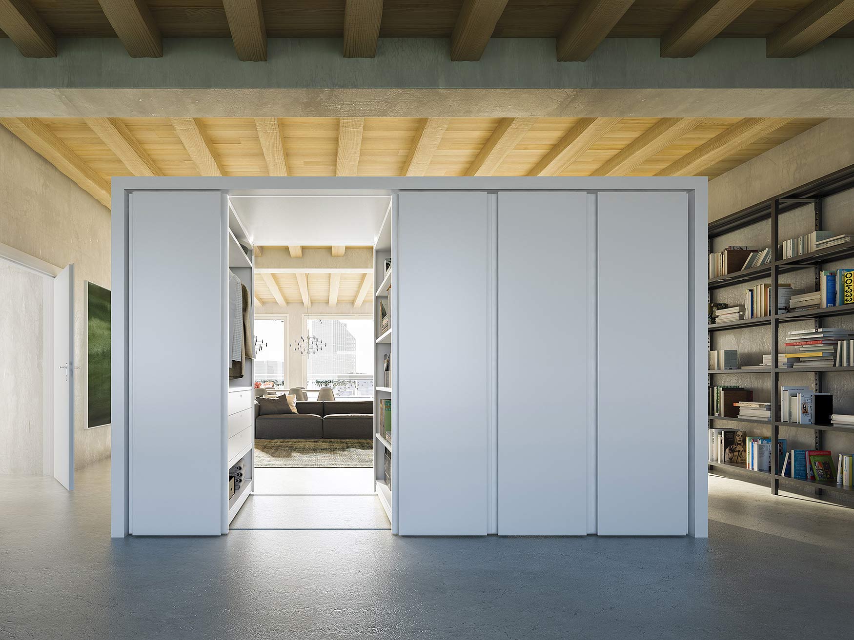 mobiler Kleiderschrank
