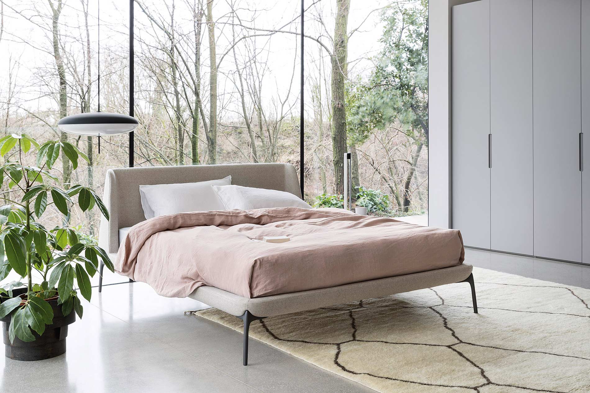 Design upholstered bed Novamobili Design upholstered bed Novamobili