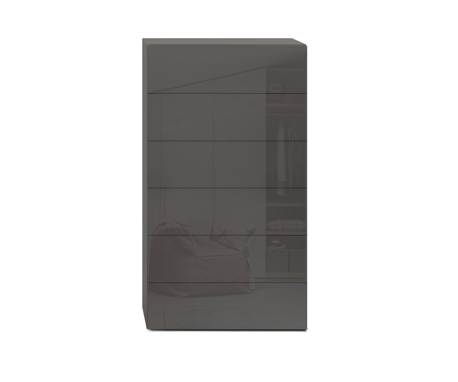 Novamobili Kommode Easy 6er B54 quarz410