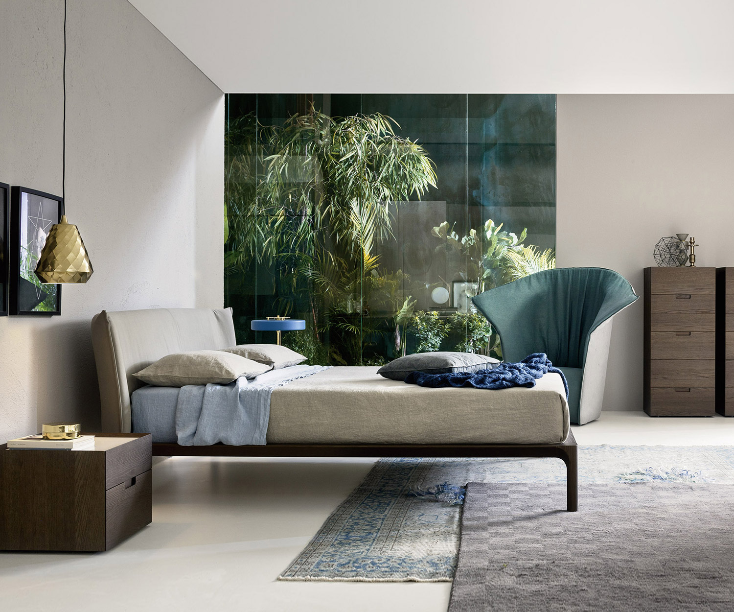 Exklusives Novamobili Bett Park Eiche Dunkel Exklusives Novamobili Bett Park Eiche Dunkel