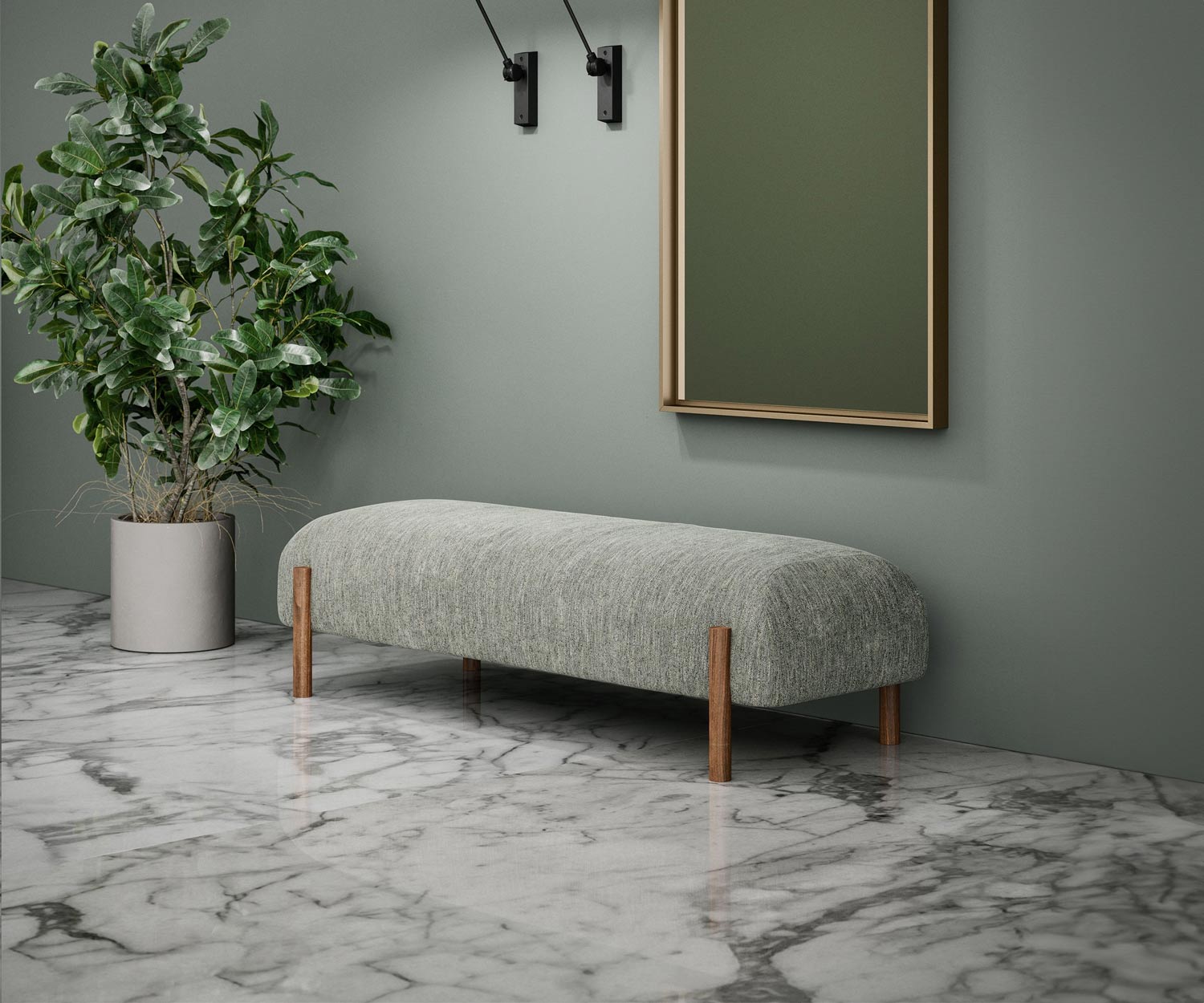 Novamobili Dora bench Novamobili Dora bench