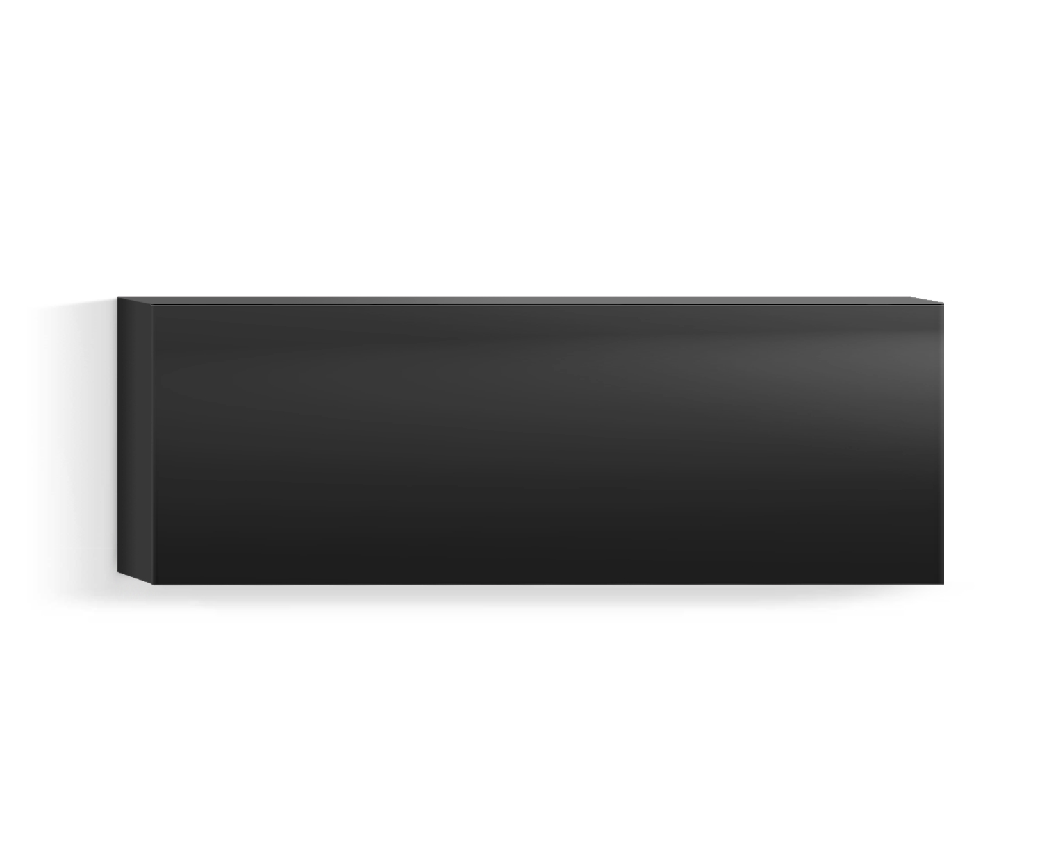 Design living room wall unit Horizontal H42 W120 top black318 Design living room wall unit Horizontal H42 W120 top black318