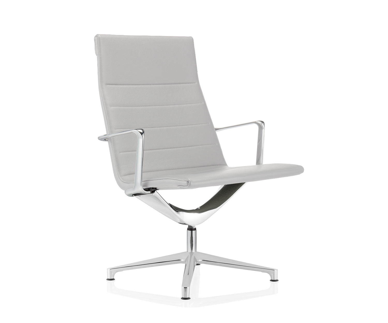 ICF Vela Lounge Leder 915 weiss H69 ICF Vela Lounge Leder 915 weiss H69
