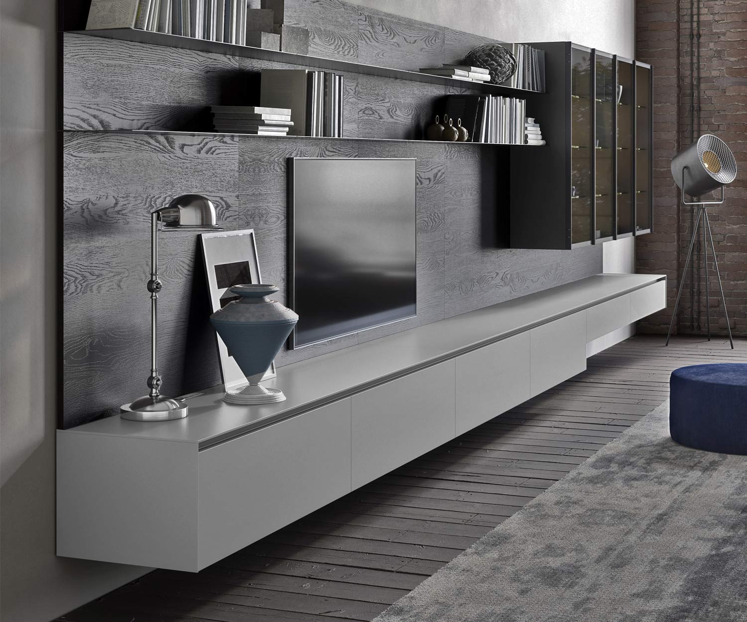 Reverse design light grey matt Reverse design light grey matt