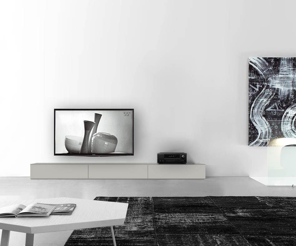 /Design lowboard floor B270 H27 matt light grey /Design lowboard floor B270 H27 matt light grey
