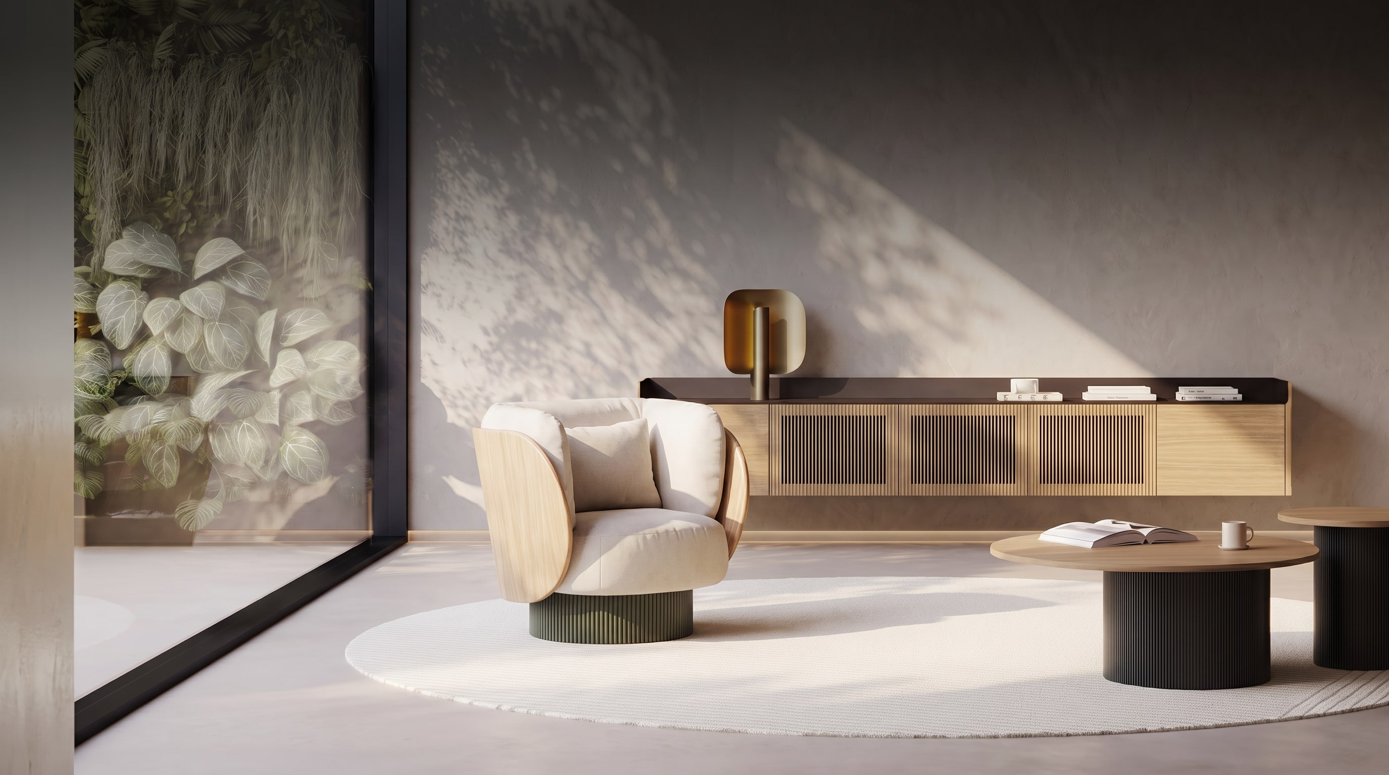Punt Dune Design Swivel Armchair