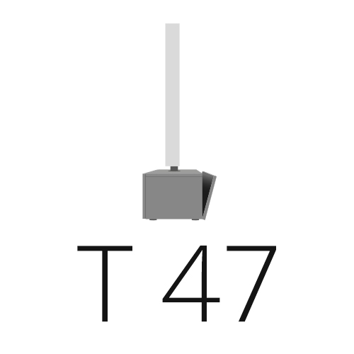 T 47 cm