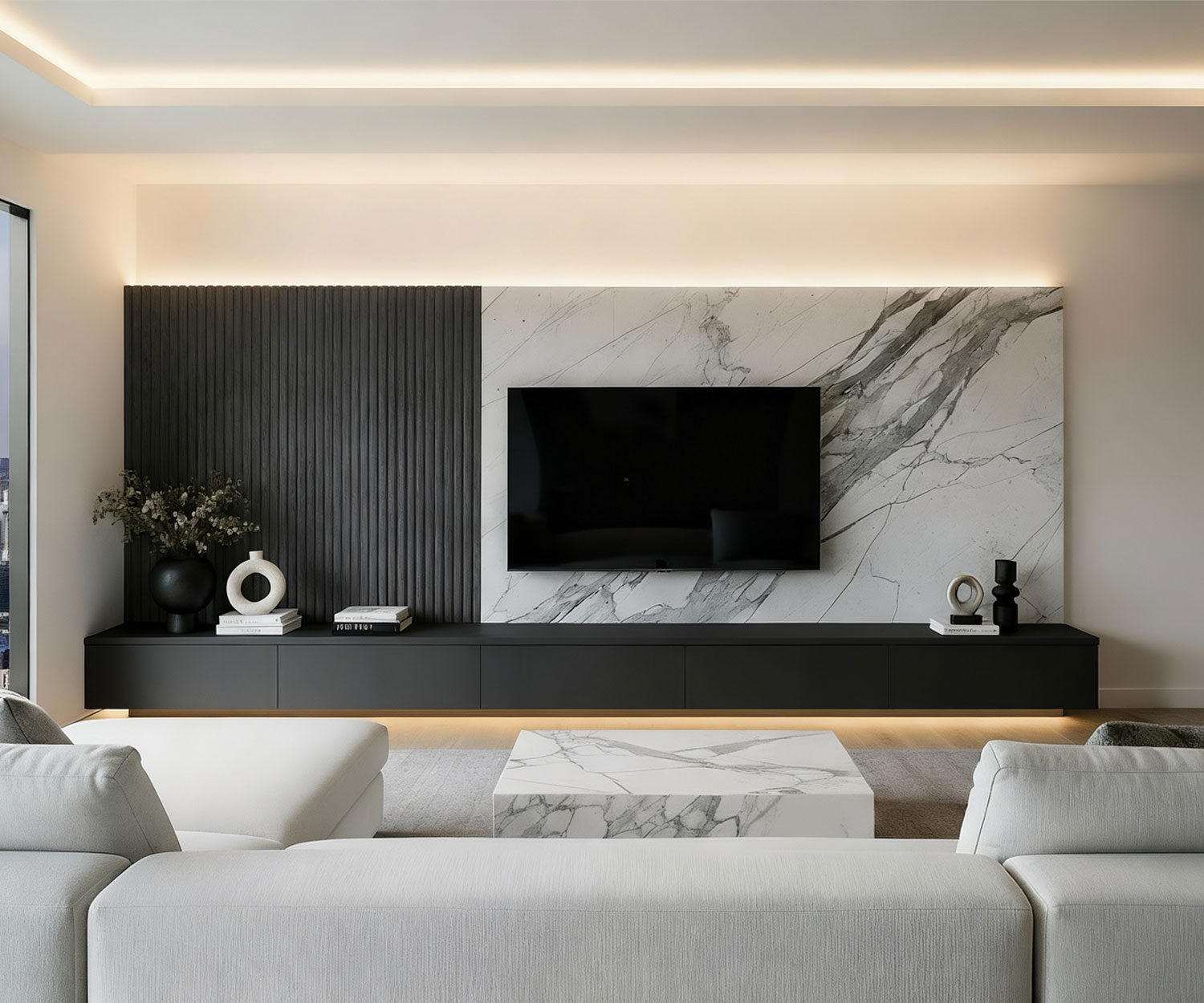 Wohnwand nach Maß - 3D Planung Paket