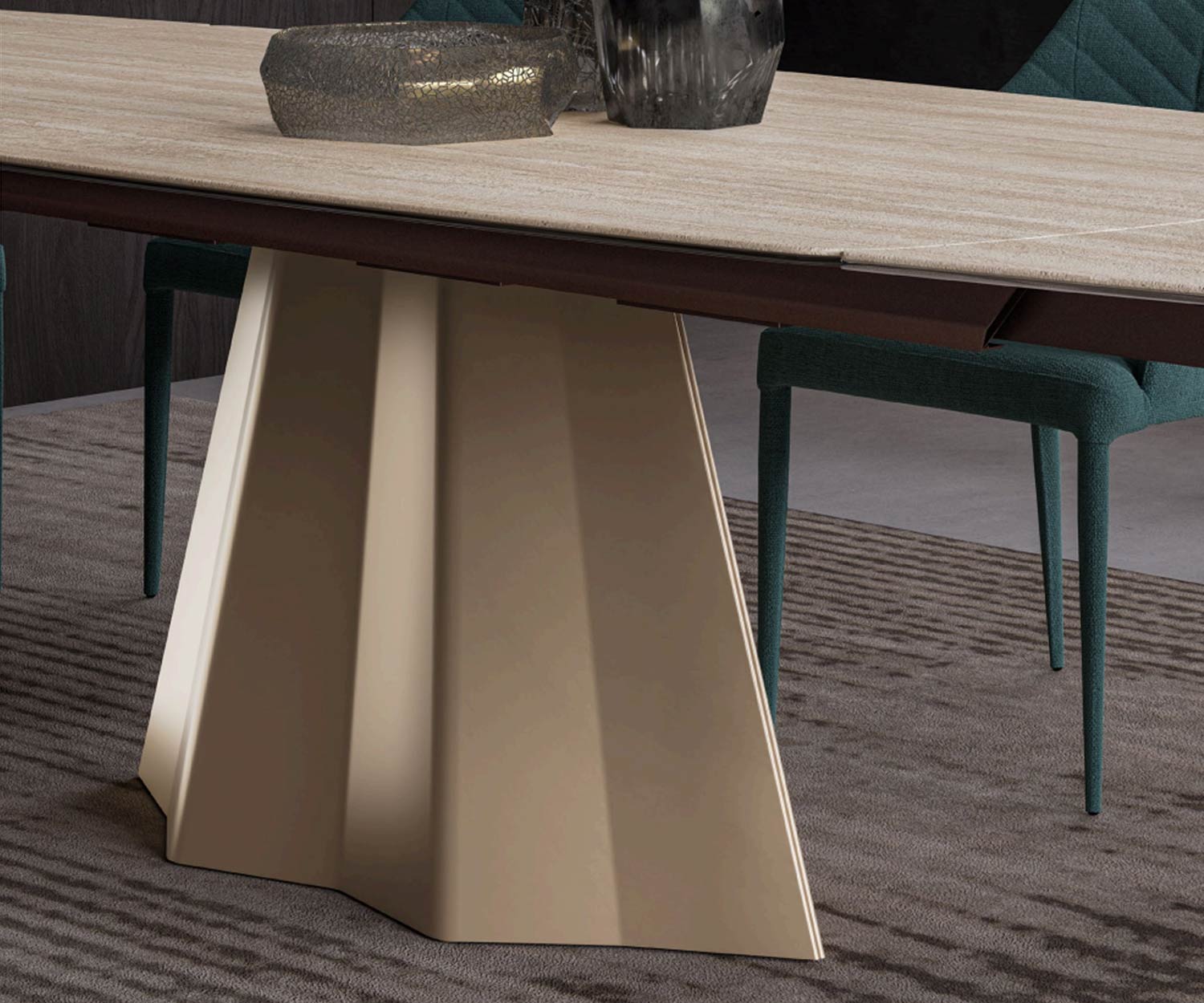 Ozzio Cupido extendable dining table Ozzio Cupido extendable dining table