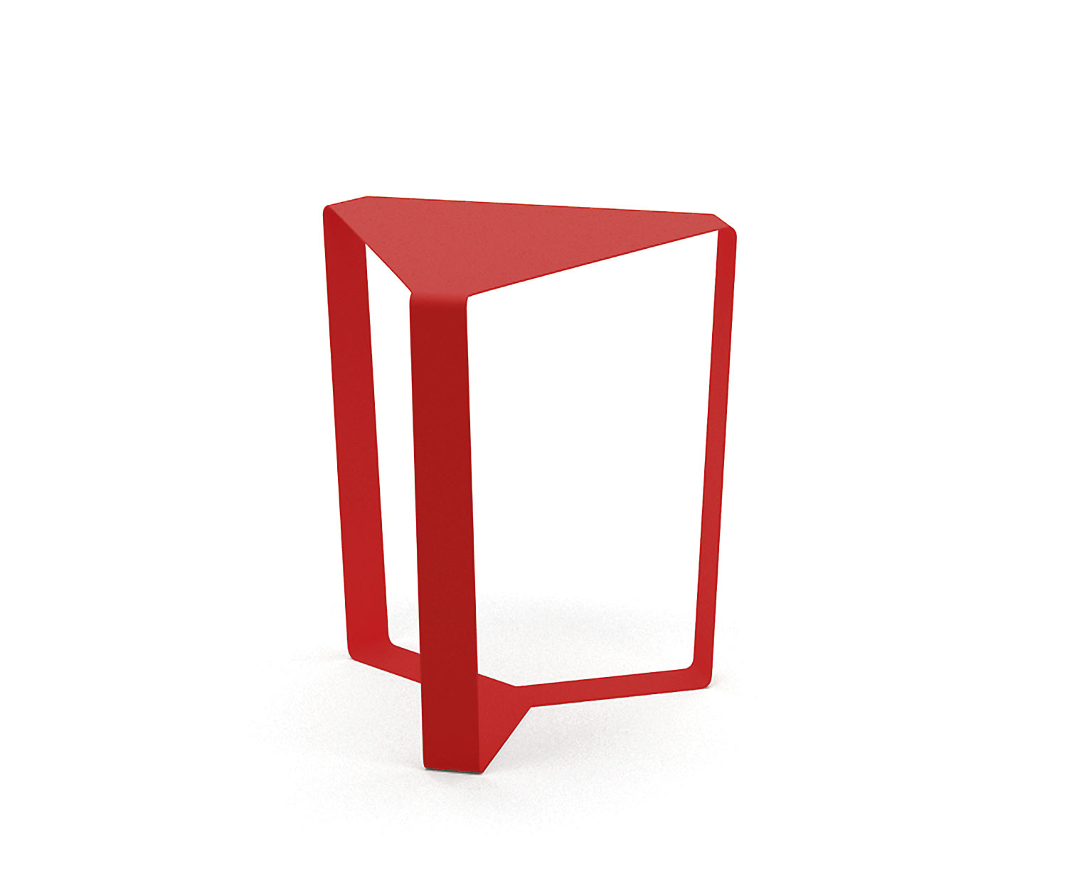 Exklusiver MEME DESIGN Finity Beistelltisch in Rot Exklusiver MEME DESIGN Finity Beistelltisch in Rot