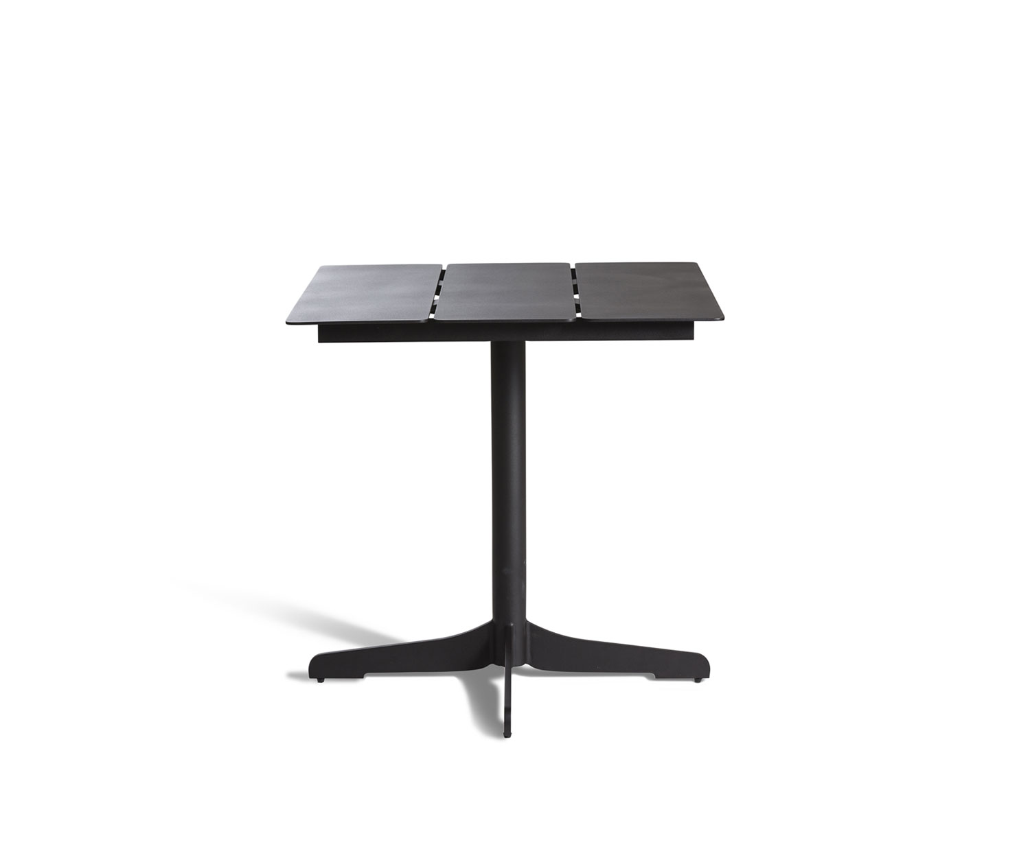 Oasiq Ceru Aluminium Esstisch B 70 cm anthrazit